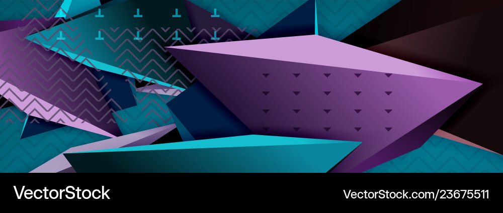 3d triangular shapes abstract background 3d triangular shapes abstract background vector image