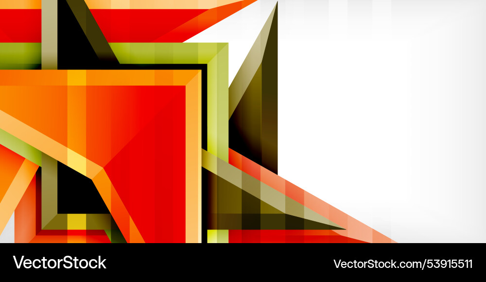 Abstract background color triangles and arrows Abstract background color triangles and arrows vector image