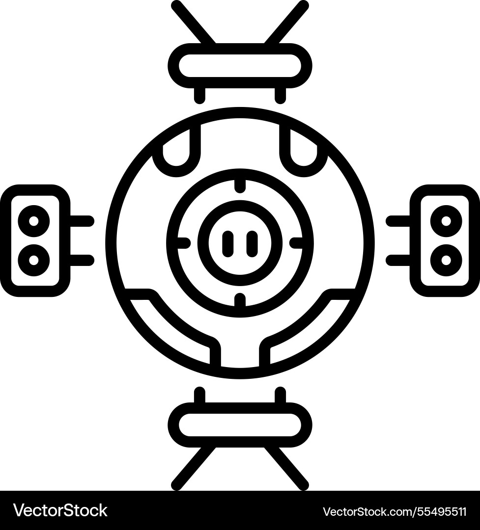 Ai bot Vector Image