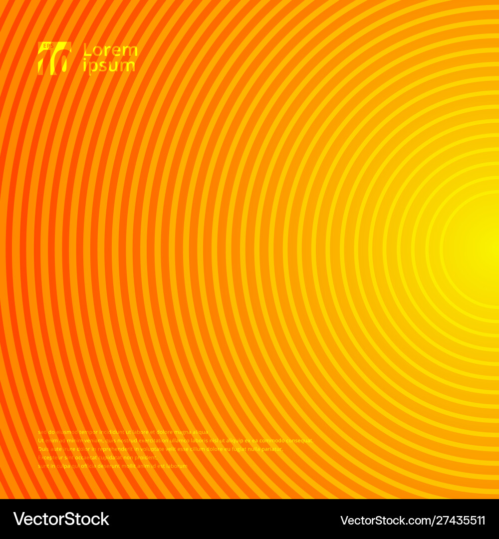 Beautiful radial motion circle lines pattern Beautiful radial motion circle lines pattern vector image