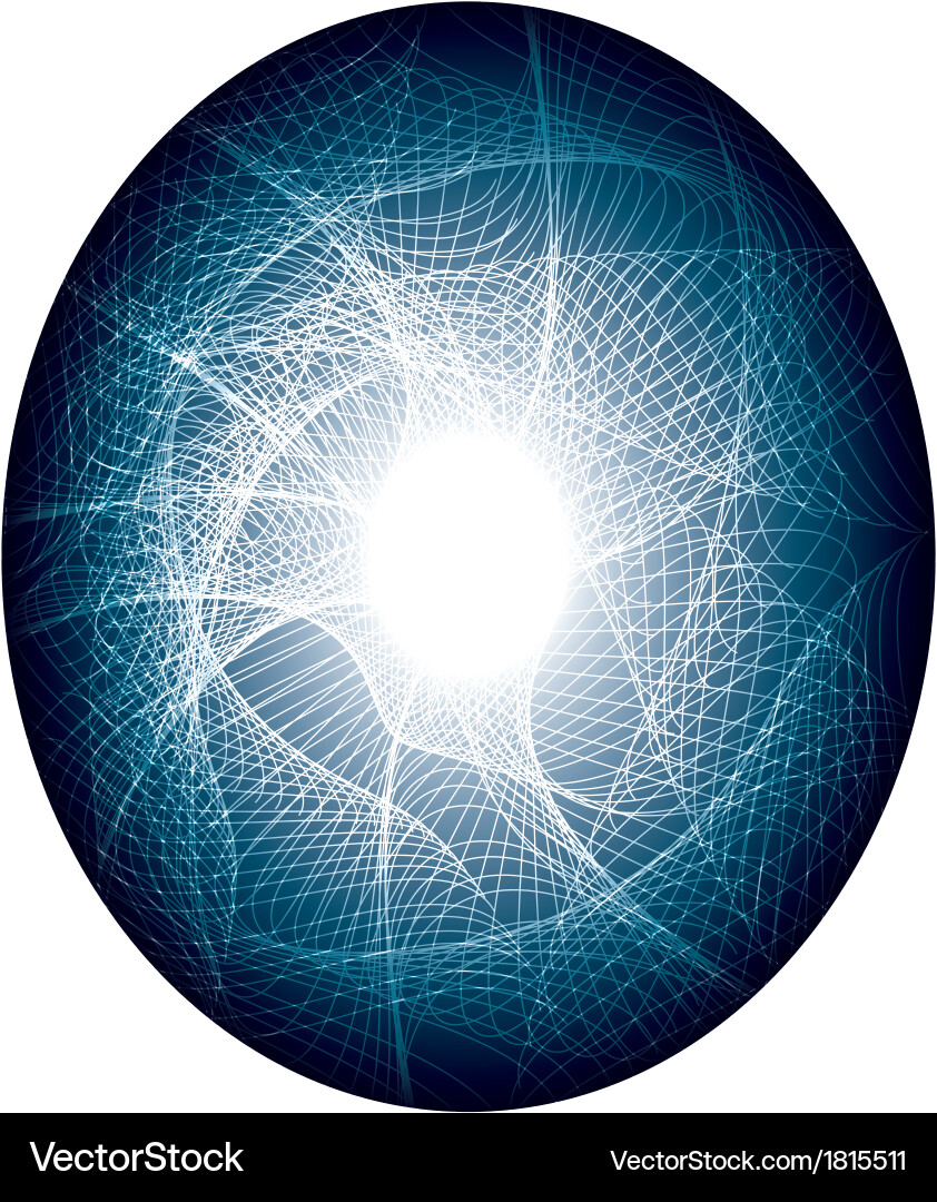 Luminous Lines Vector Image