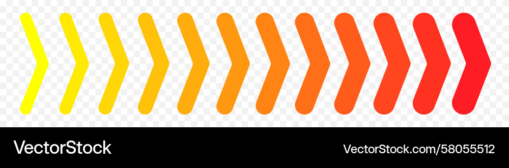 Dynamic Speed Arrow Vector Image