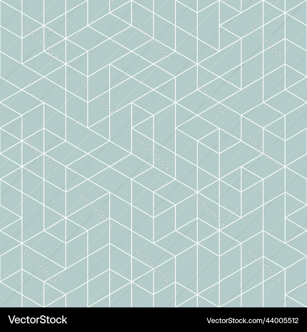 Geometric seamless pattern with abstract Vector Image