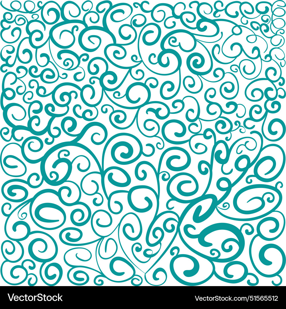Spiral textured pattern in square shape drawing Spiral textured pattern in square shape drawing vector image