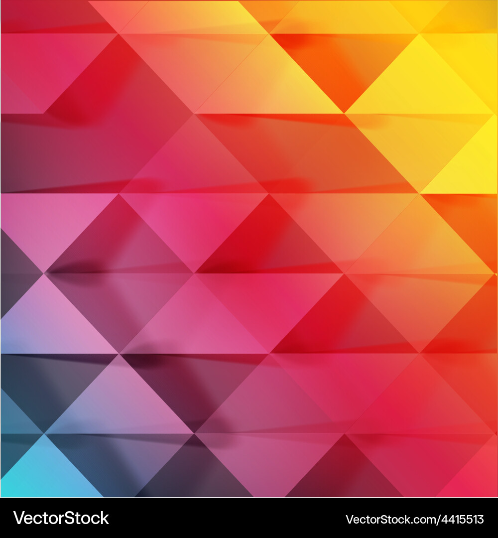 Background abstract polygon triangle Vector Image