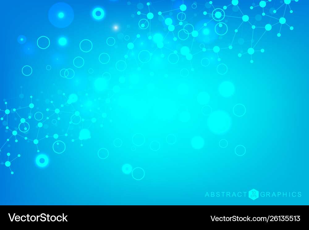 Big data visualization background modern Big data visualization background modern Vector Image