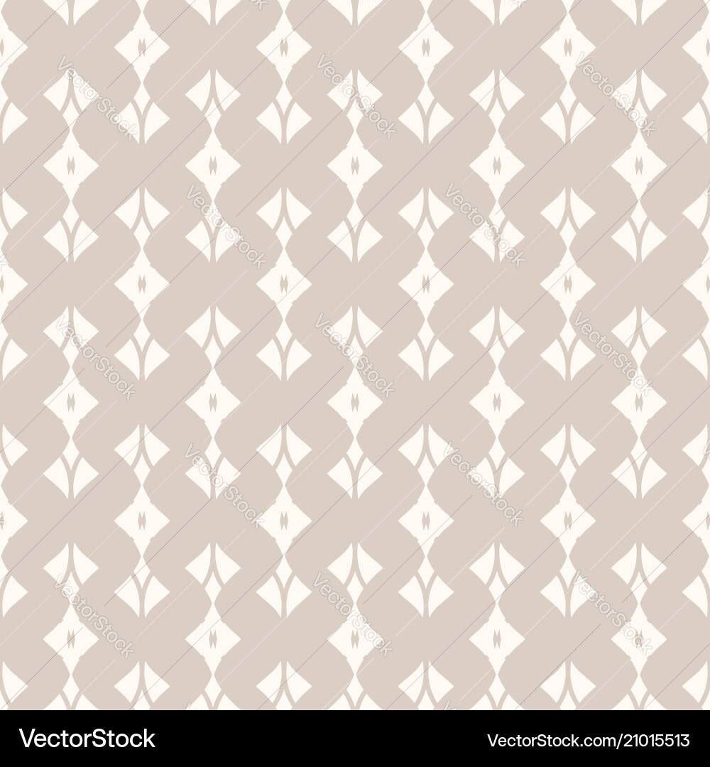 Seamless pattern with curved shapes rhombuses Seamless pattern with curved shapes rhombuses Vector Image