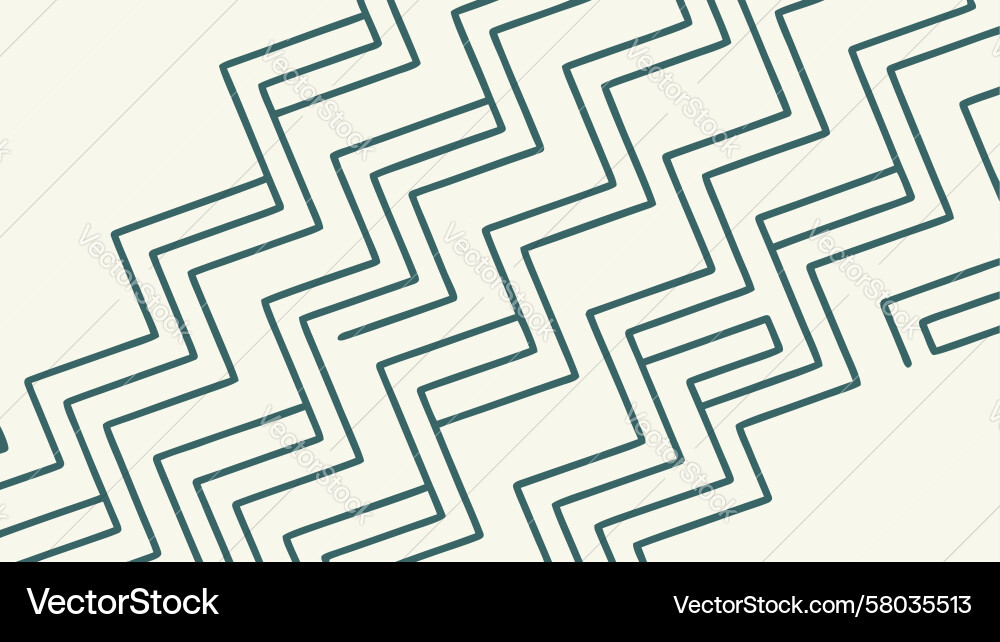 Subtle Zigzag Abstract Pattern vector image