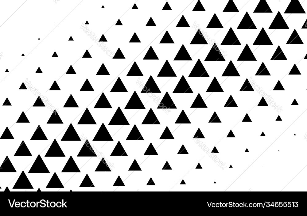 Triangles halftone triangle geometric background Triangles halftone triangle geometric background Vector Image