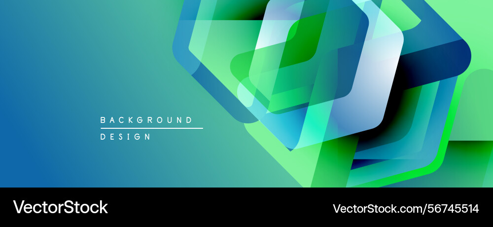 Abstract geometric shapes overlap creating Abstract geometric shapes overlap creating Vector Image