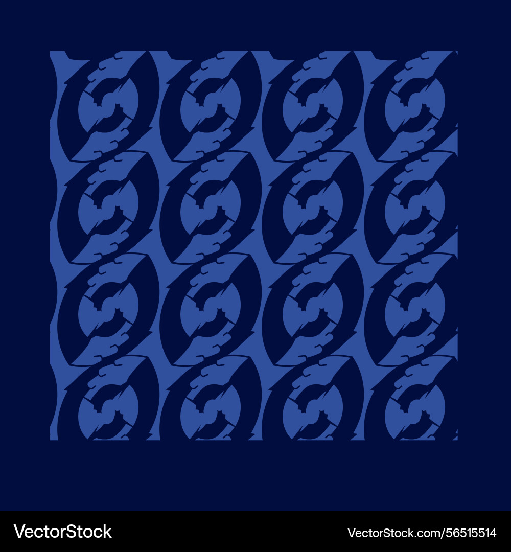 Abstract sid design in a frame Abstract sid design in a frame vector image