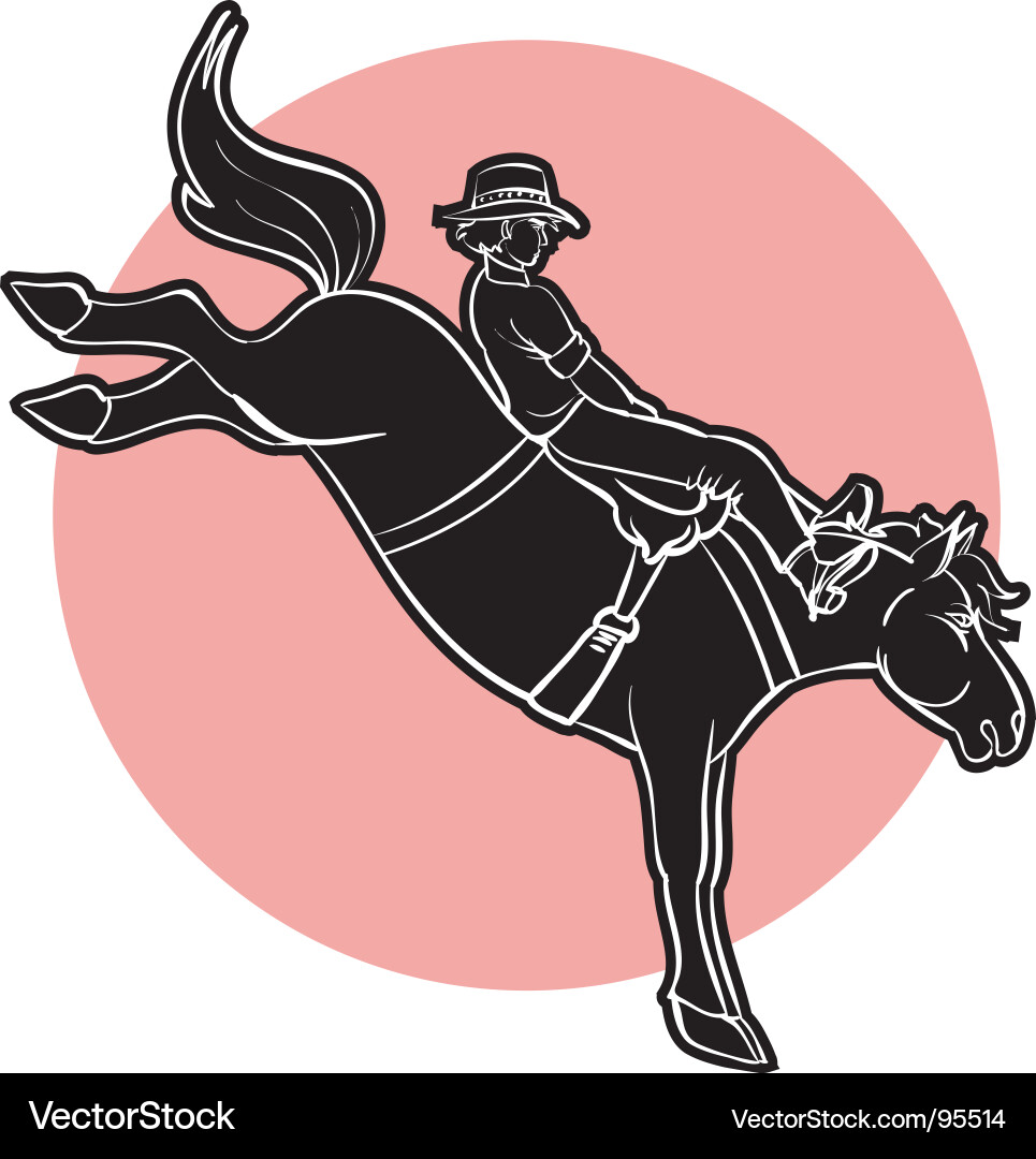Cowboy Royalty Free Vector Image - VectorStock