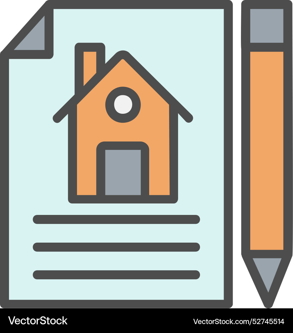 Development line filled icon design Vector Image