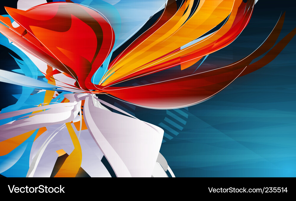Dynamic Abstract Background vector image