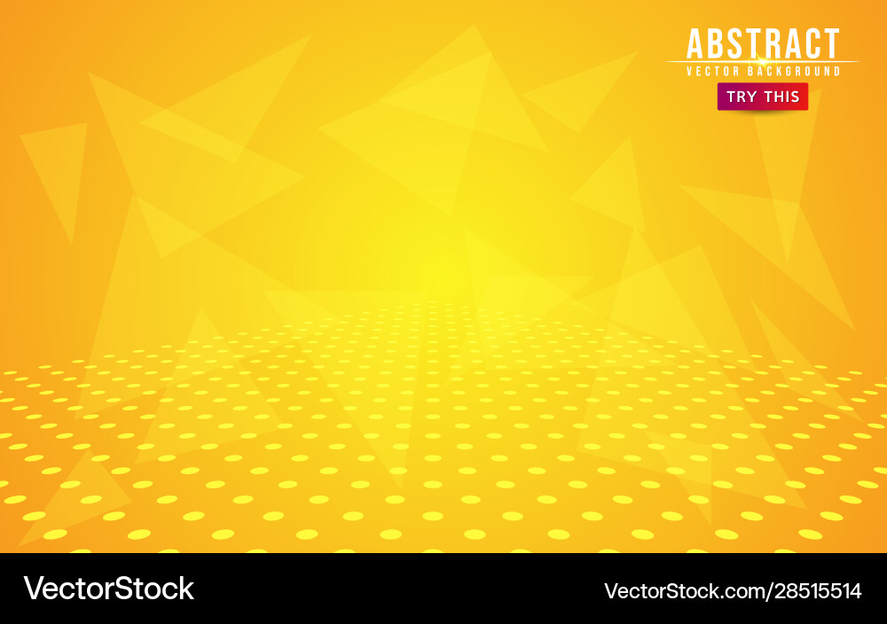 Yellow minimalist gradient with abstract geometry Yellow minimalist gradient with abstract geometry vector image