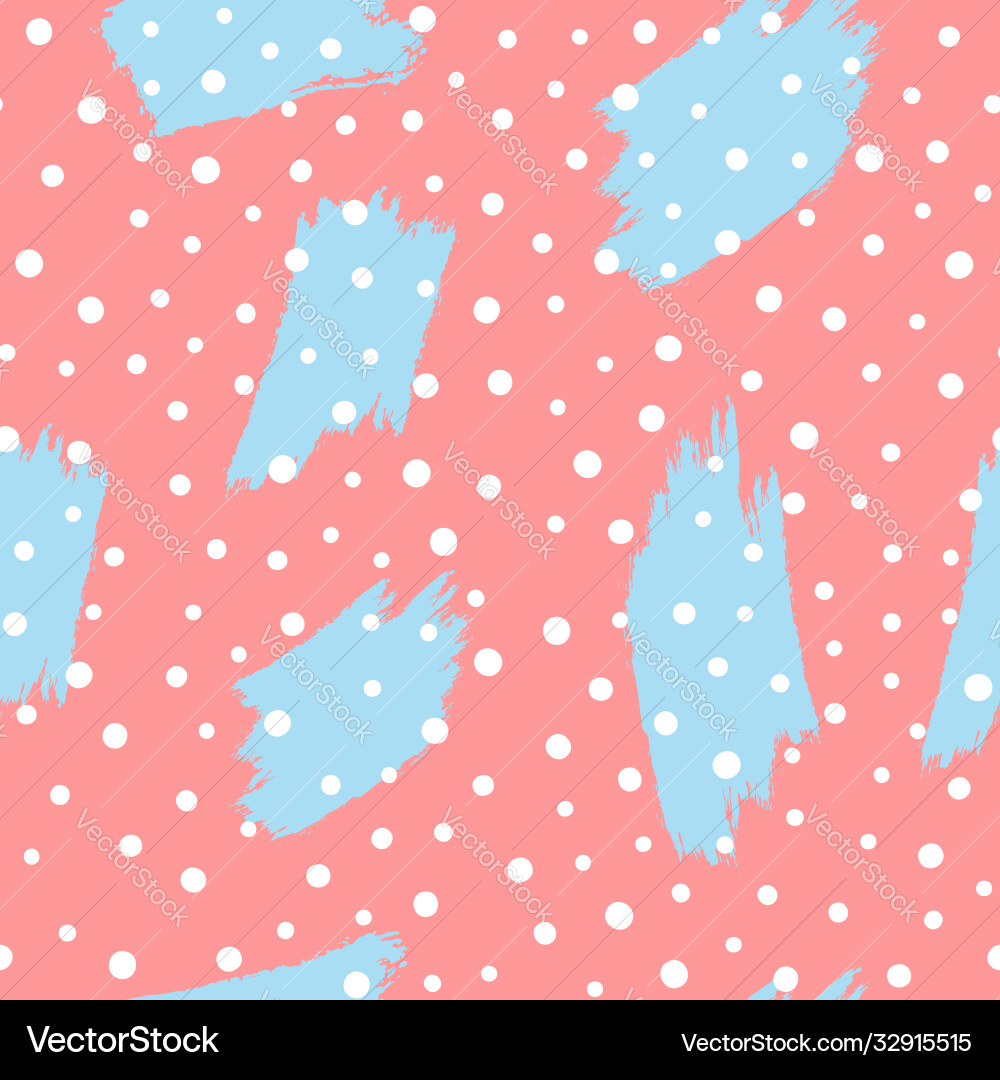 Abstract seamless pattern with brush strokes Abstract seamless pattern with brush strokes Vector Image