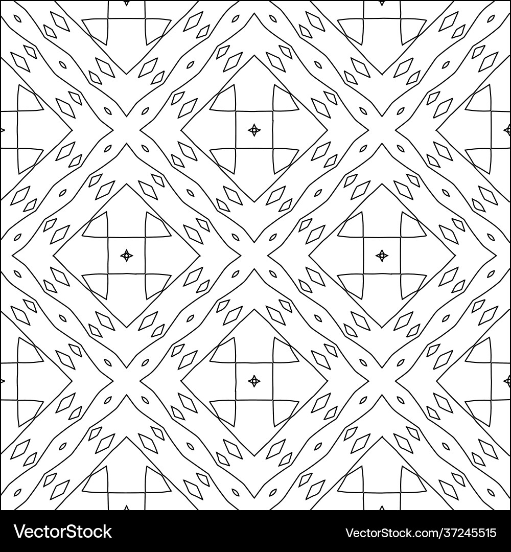Geometric pattern with triangular elements Vector Image
