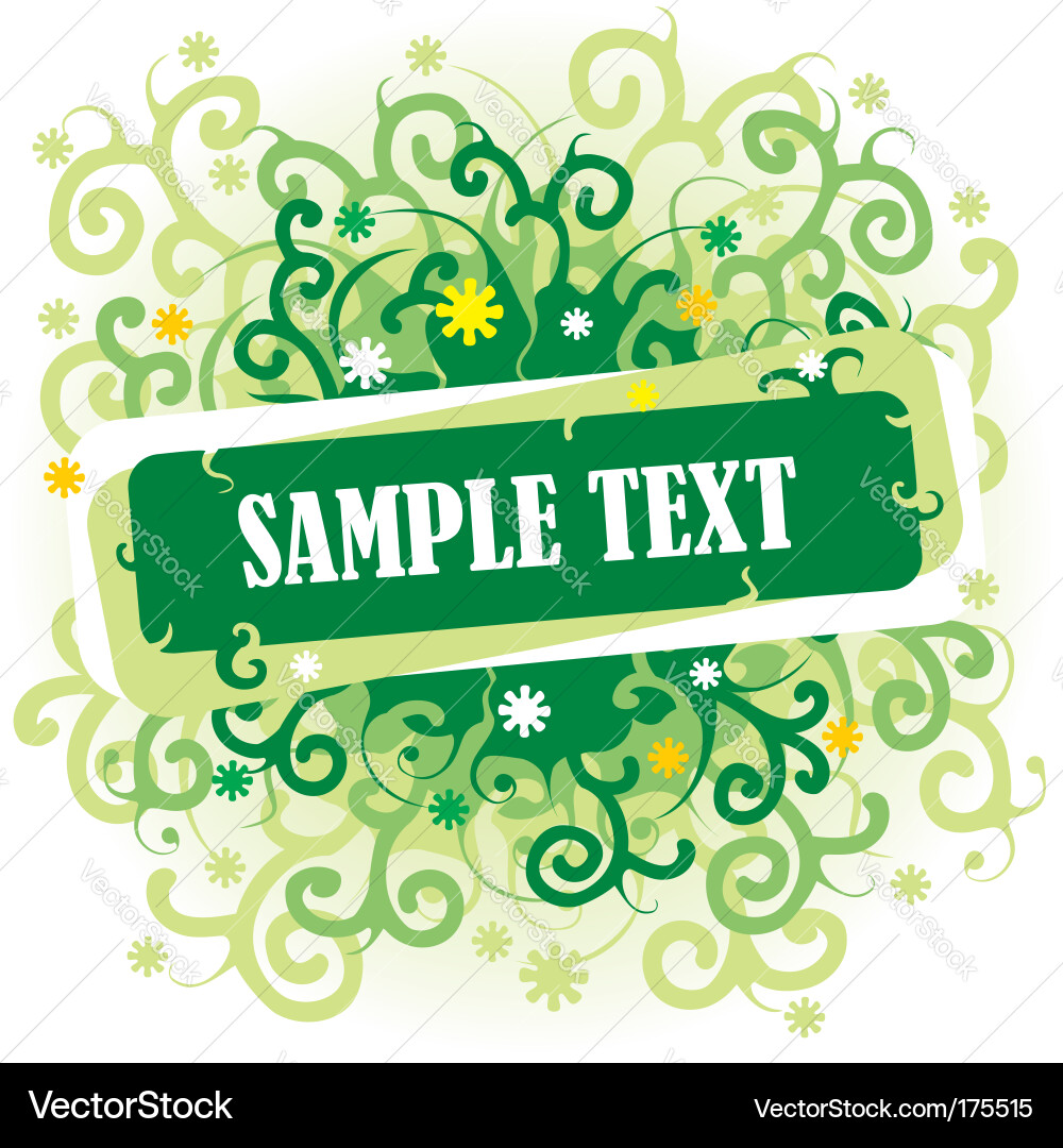 Scroll background vector image