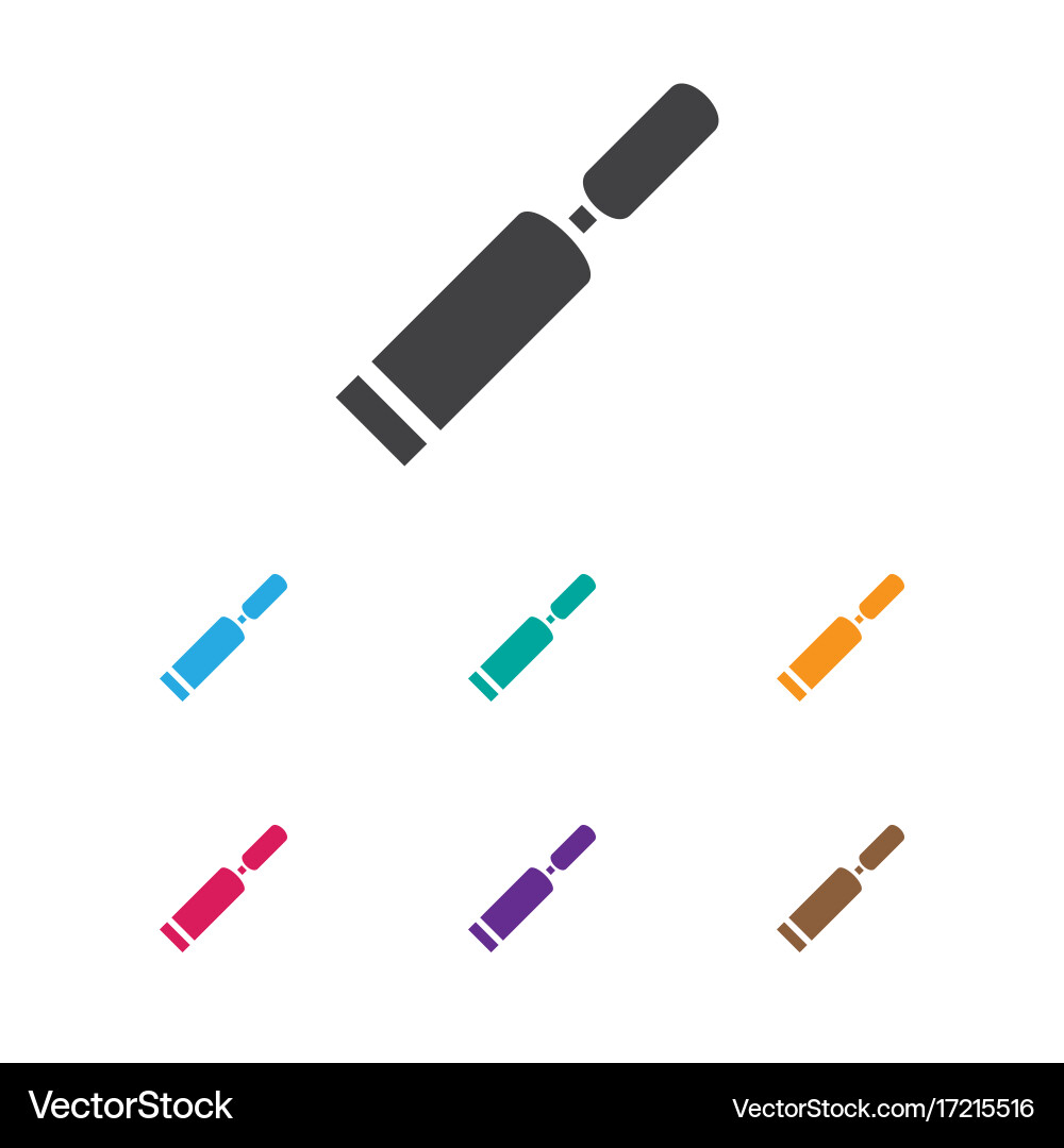 Tools symbol on chisel icon Vector Image