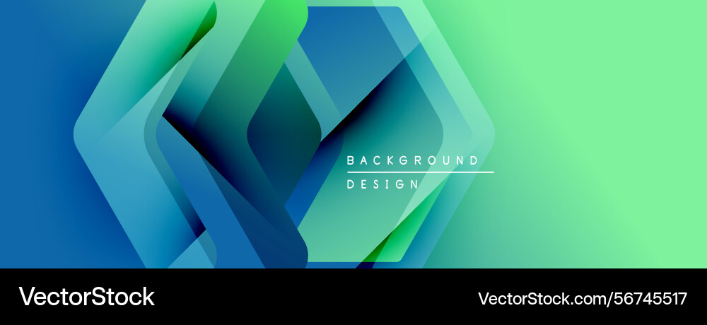 Abstract geometric shapes overlap creating Abstract geometric shapes overlap creating vector image