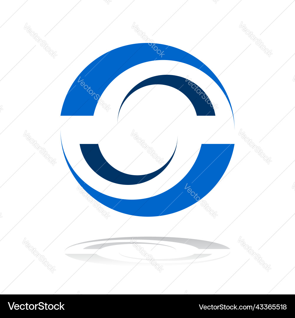 Dynamic Circular Rotation Icon Vector Image