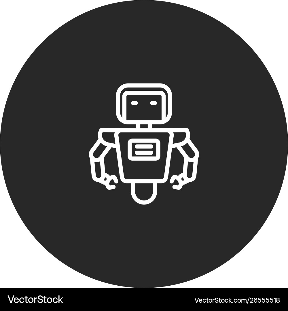 Robot icon Vector Image