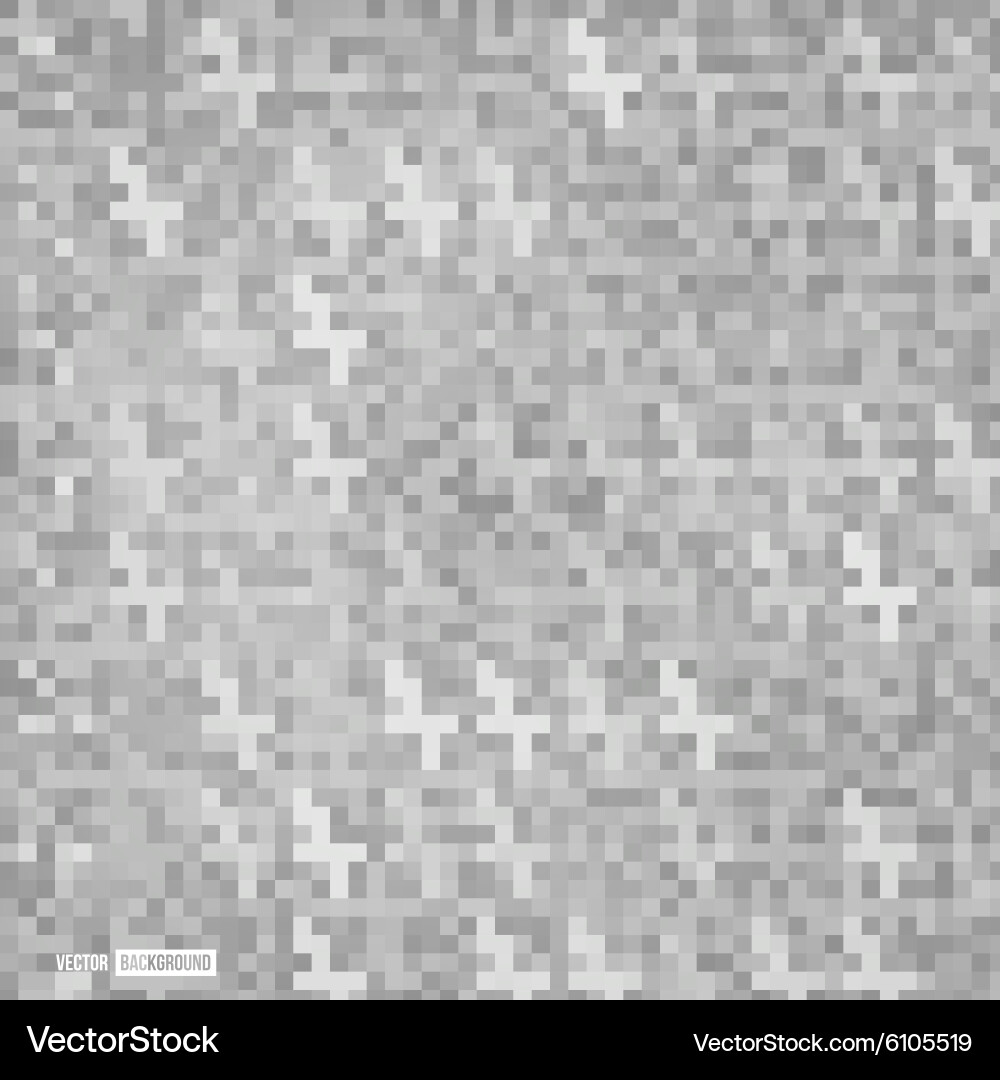 Abstract square pixel mosaic Vector Image