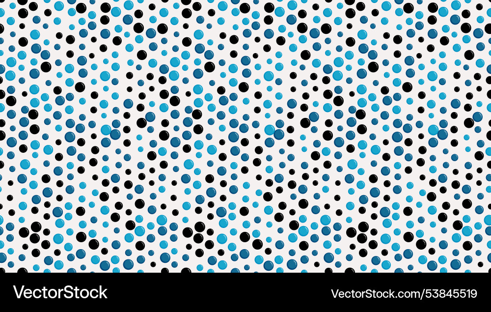 Seamless spotted pattern with abstract circles Vector Image