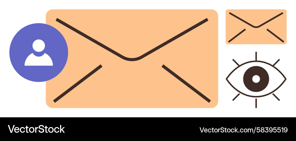 Secure Communication Icon Set Vector Image