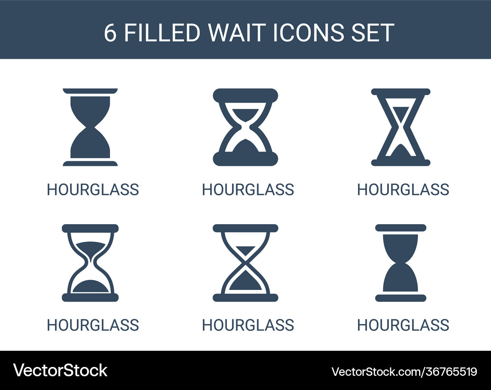 Wait icons (36765519) – Free Vector | VectorStock