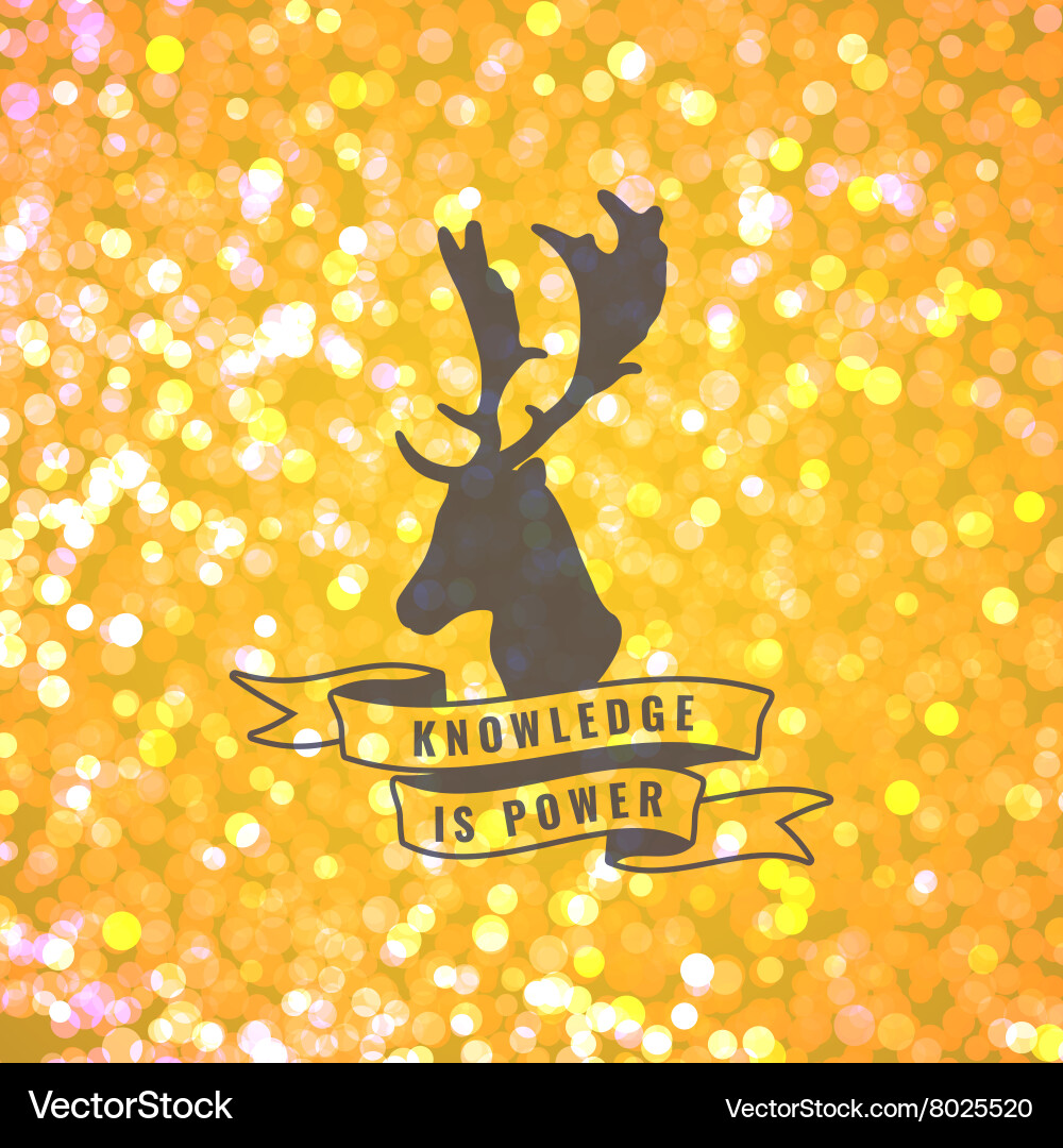 Bokeh vector image