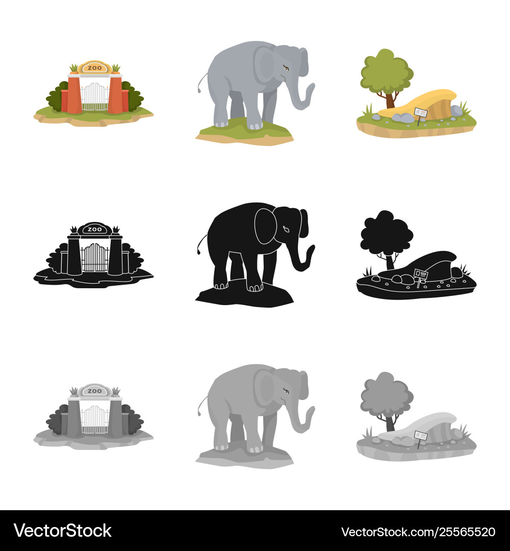 Design nature and fun symbol set Design nature and fun symbol set Vector Image