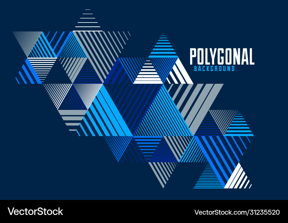 Line design 3d cubes and triangles abstract Line design 3d cubes and triangles abstract Vector Image