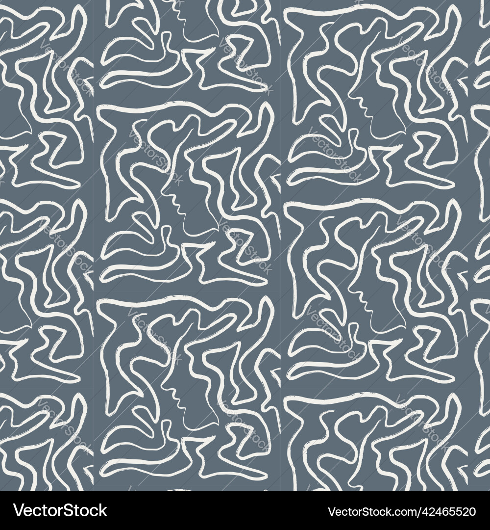Minimalist Abstract Pattern vector image