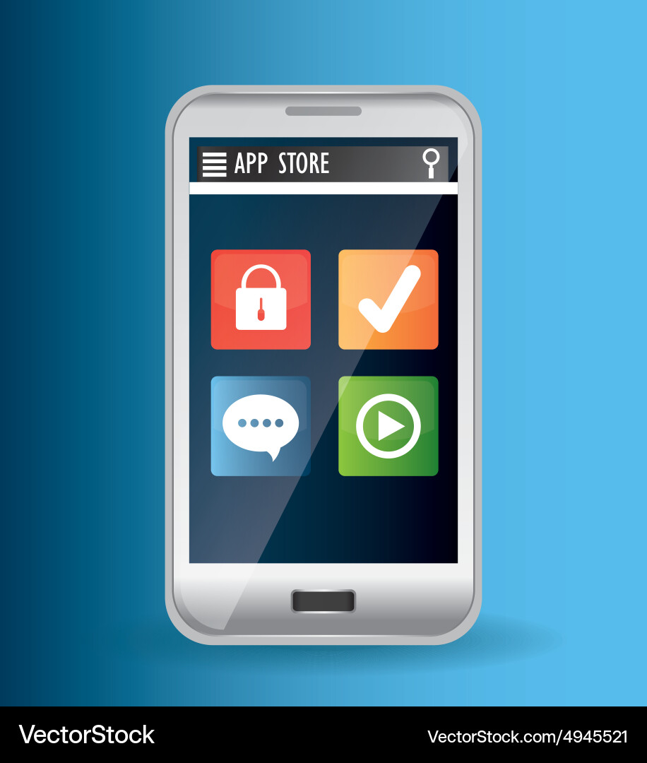 Apps design Vector Image