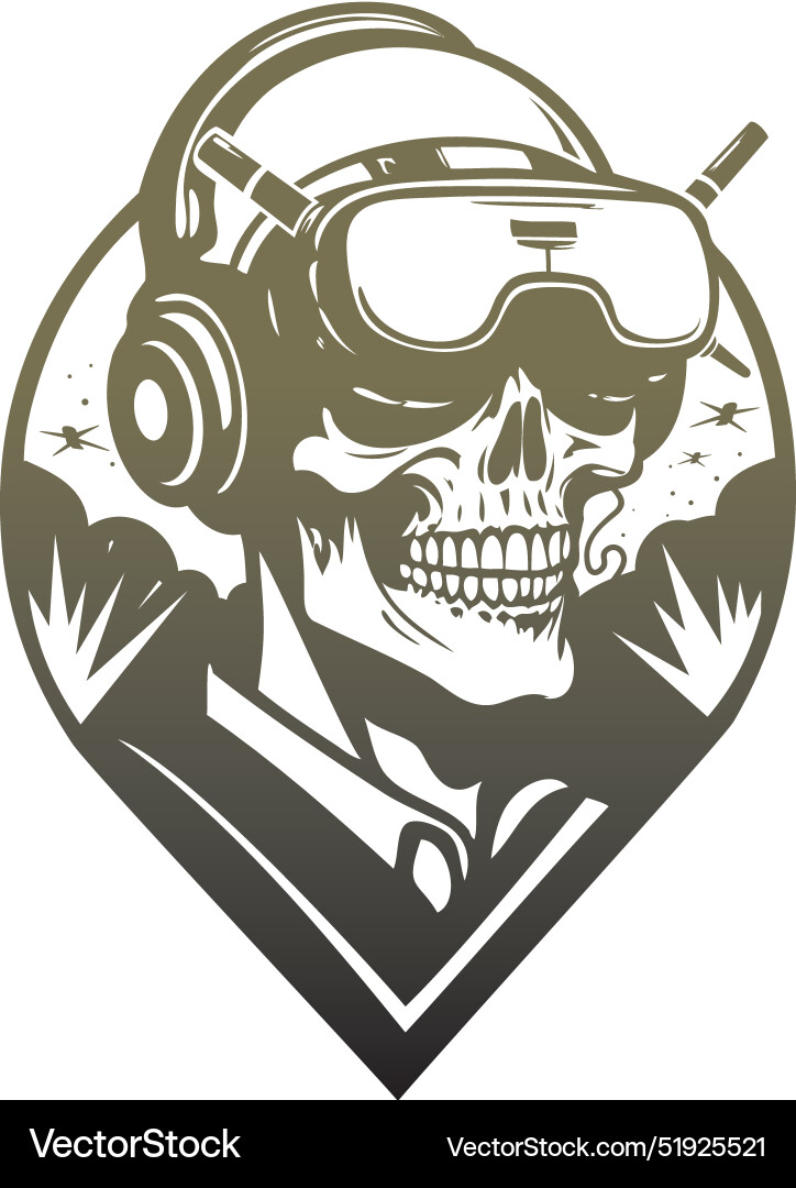 Fpv operator Vector Image