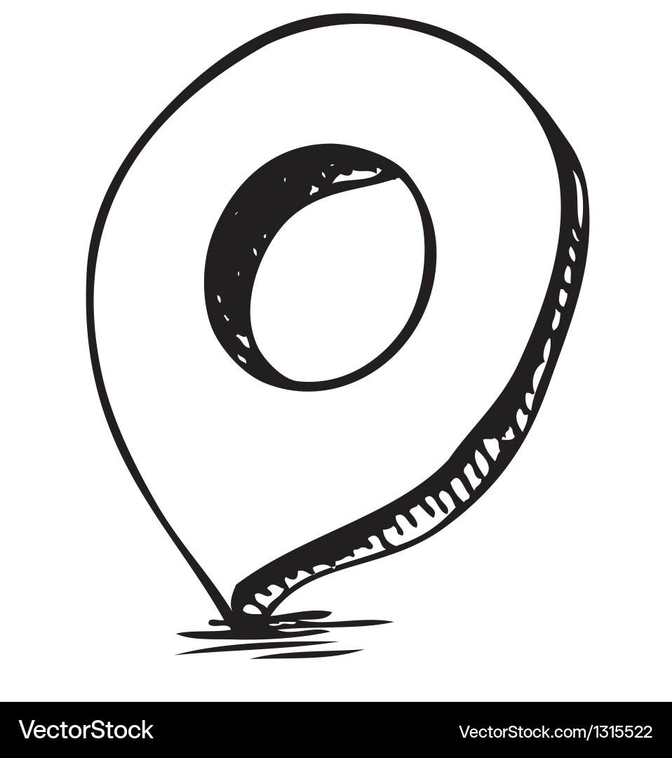 Round pointer Vector Image