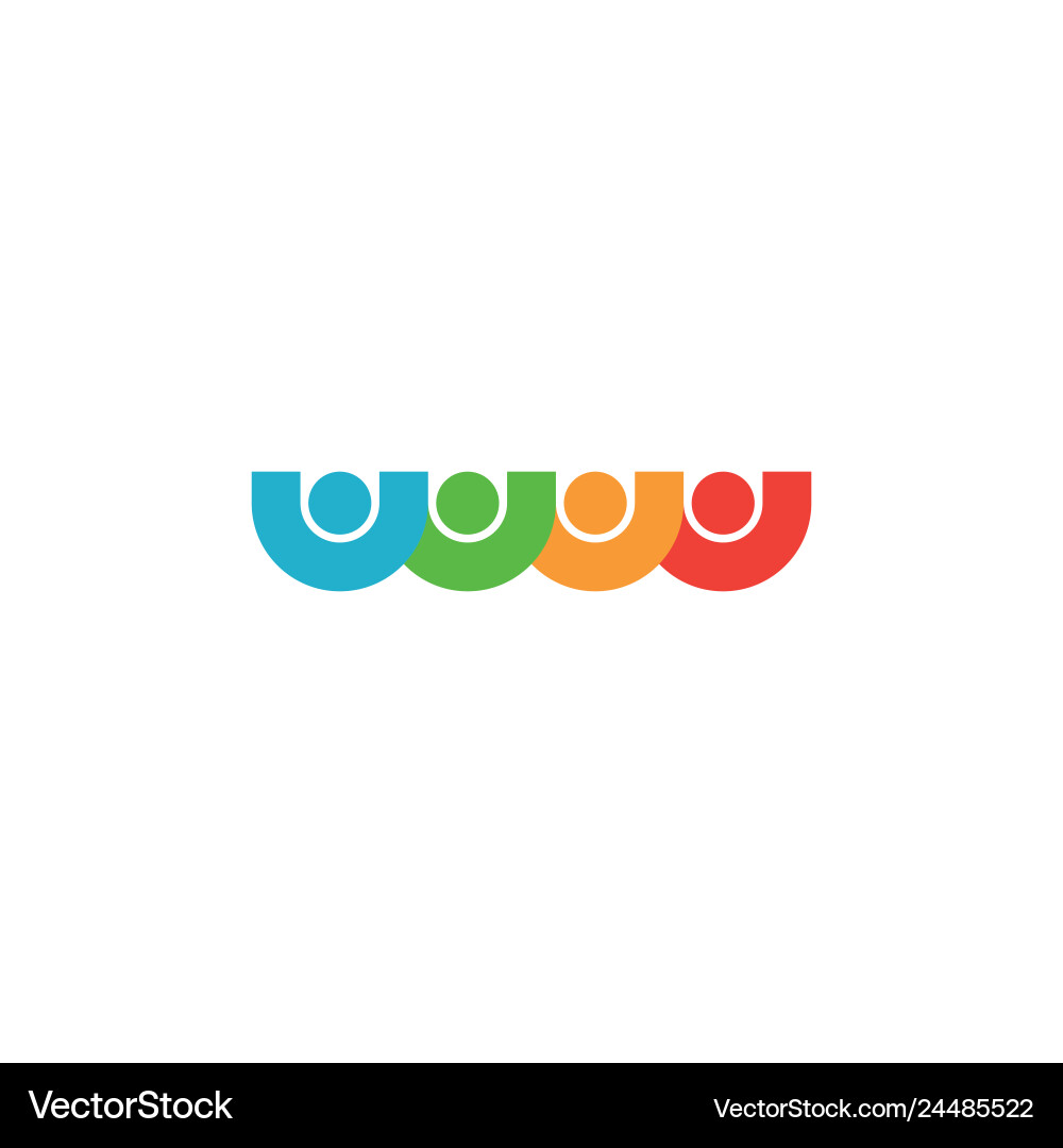 Team Collaboration Icons Royalty Free Vector Image