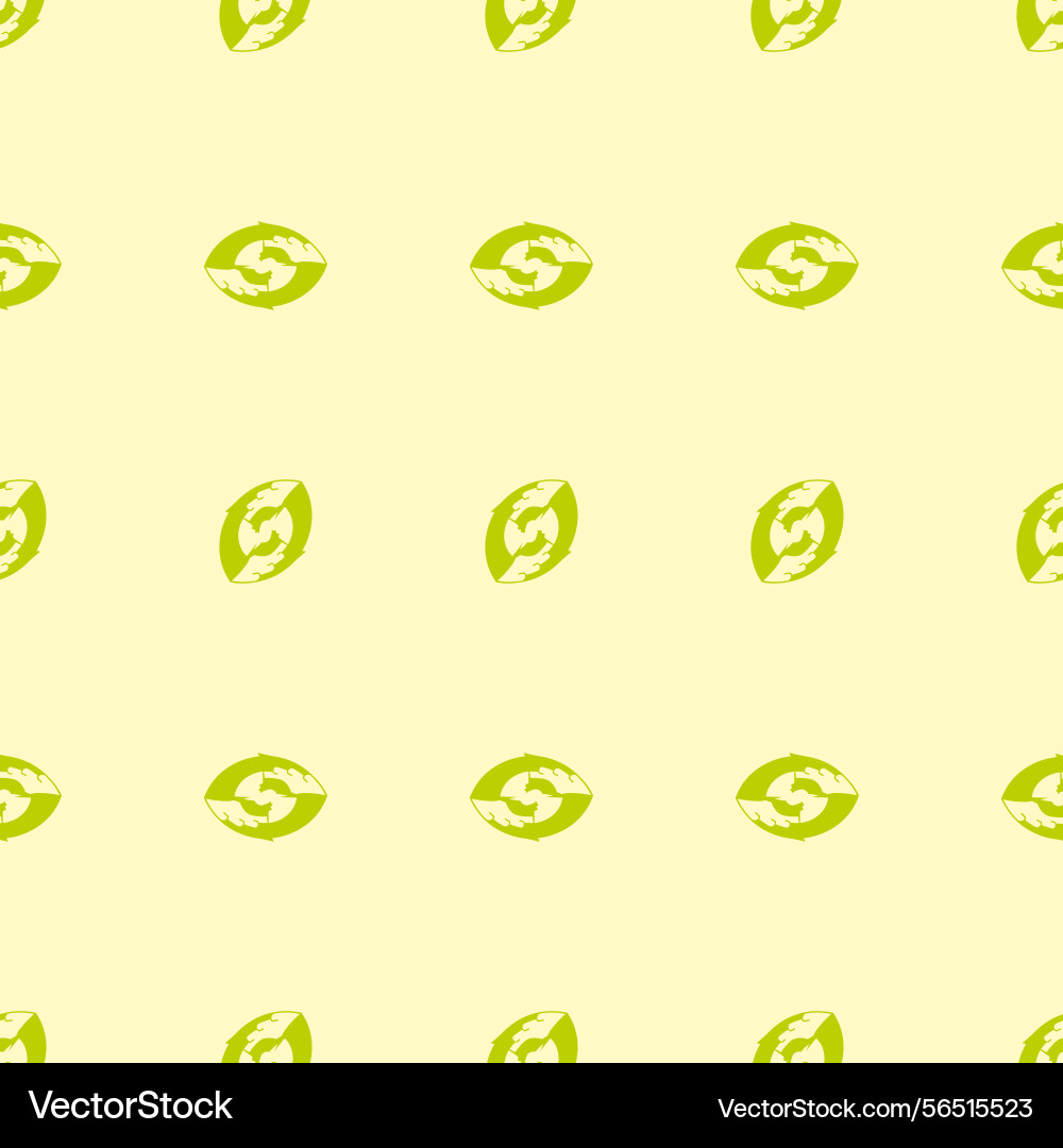 Pattern with abstract seed repeating in rows Pattern with abstract seed repeating in rows vector image