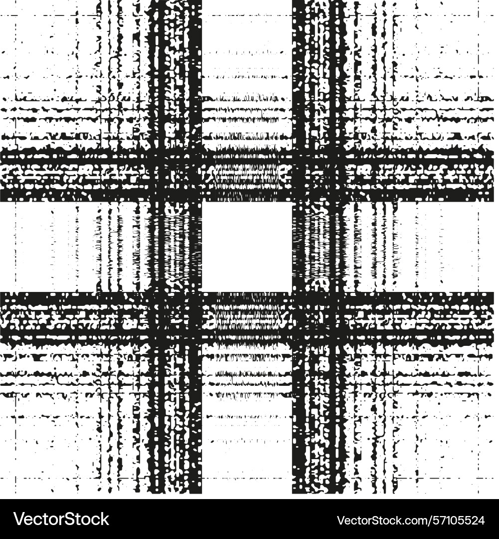 Crossed line pattern rough grid structure Vector Image