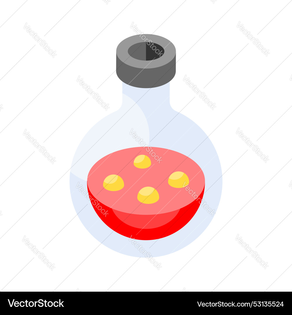 Flask vector image
