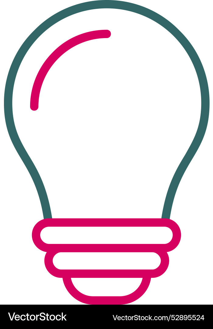 Light bulb icon design Vector Image