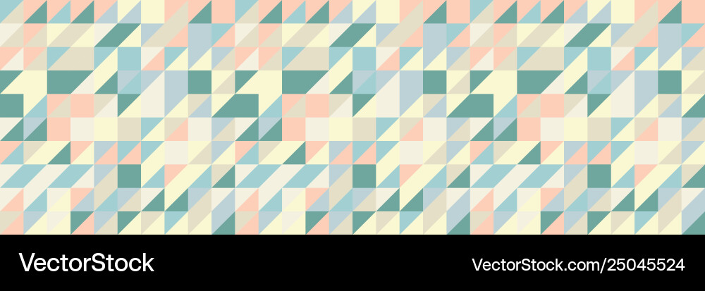 Seamless geometric triangle pattern abstract Vector Image