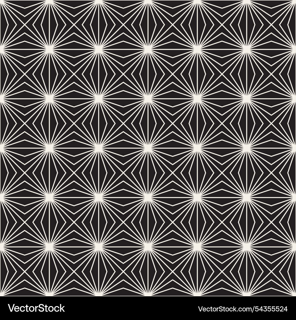 Seamless pattern repeating geometric elements Vector Image