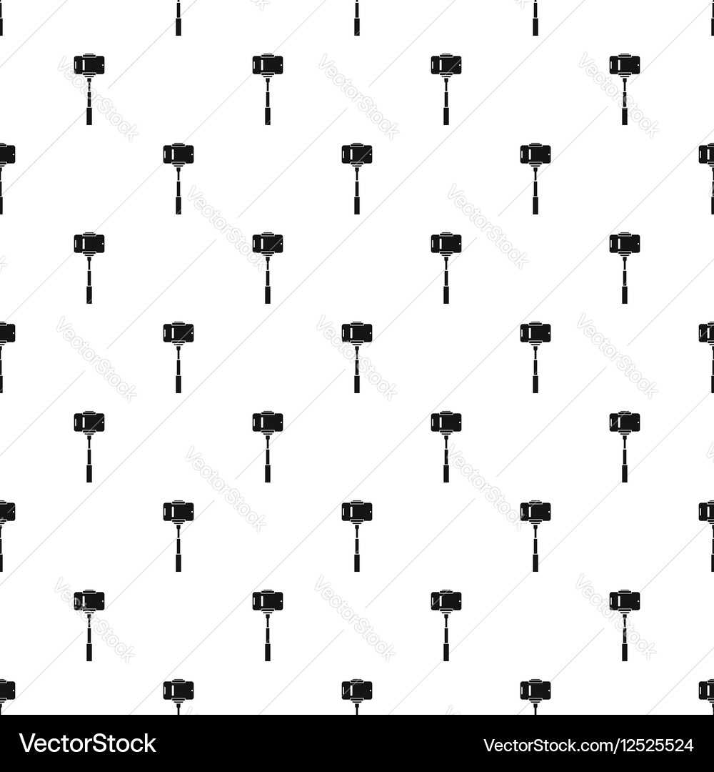 Selfie monopod pattern simple style vector image