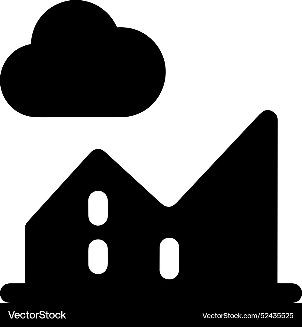 Cloud storage icon symbol image of the database Cloud storage icon symbol image of the database Vector Image