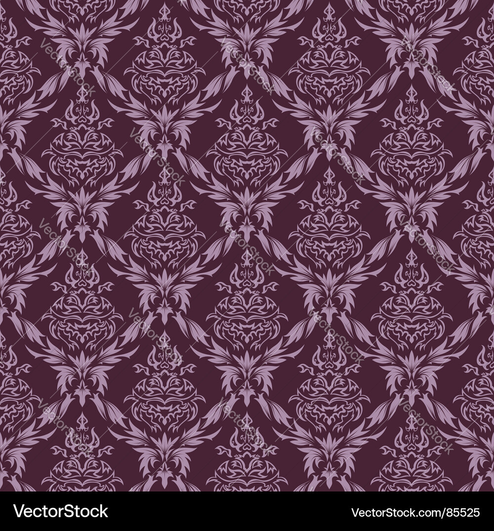 Damask pattern Vector Image