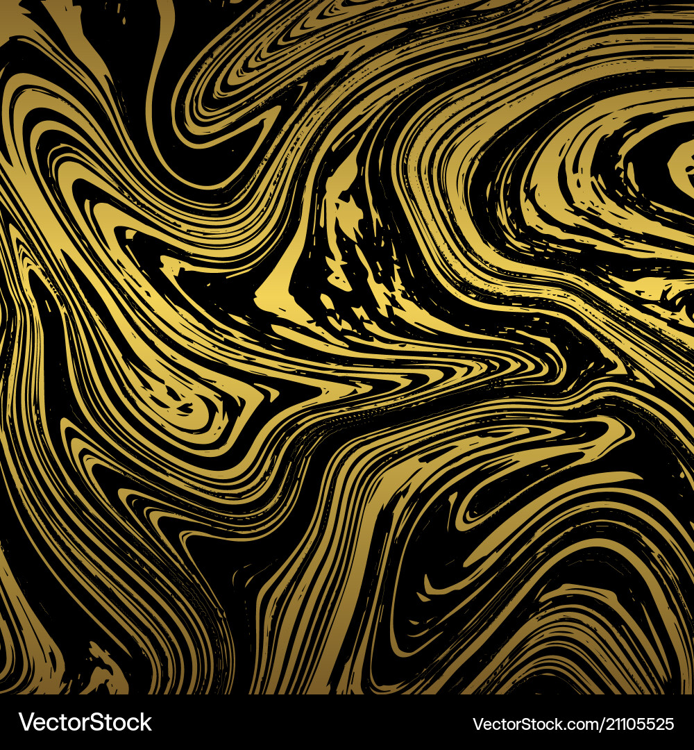 Golden marble background vector image