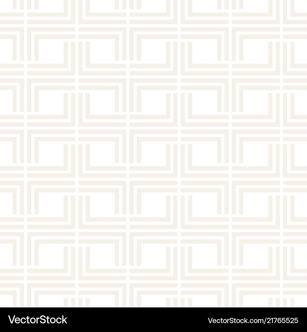 Seamless subtle lattice pattern modern stylish Vector Image