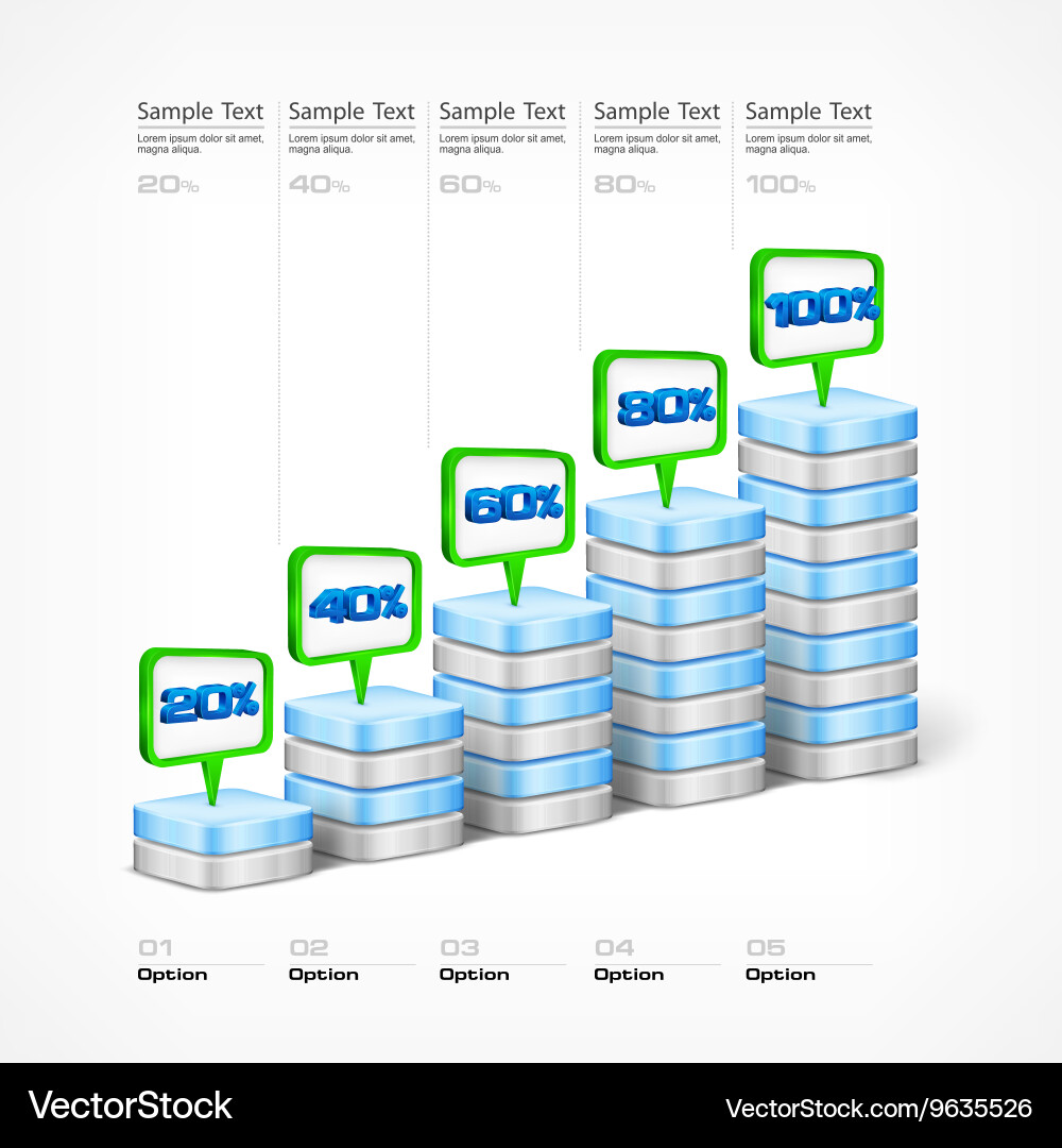 Indication elements pointer Vector Image